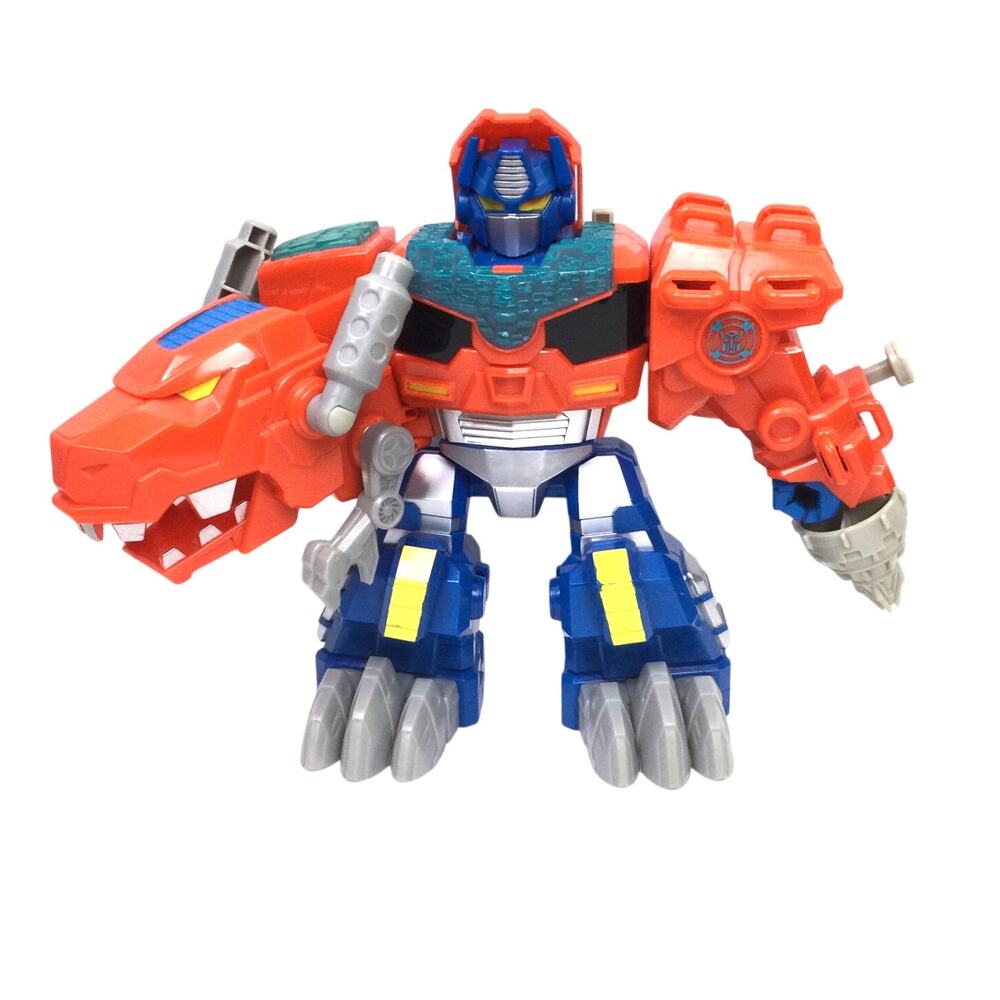 Transformers Playskool Heroes Rescue Bots Optimus Primal Lights and Sounds